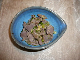 我が家の砂肝の食べ方☆