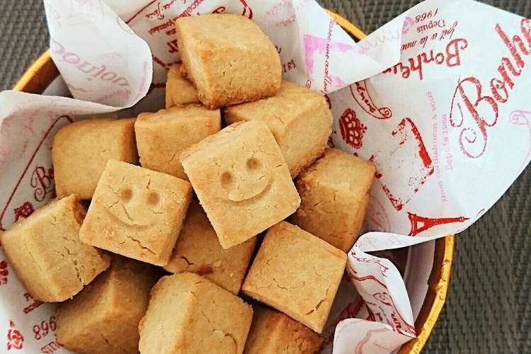 簡単 米粉と豆腐の厚焼ききな粉クッキー レシピ 作り方 By ゆぅゅぅ クックパッド 簡単おいしいみんなのレシピが364万品