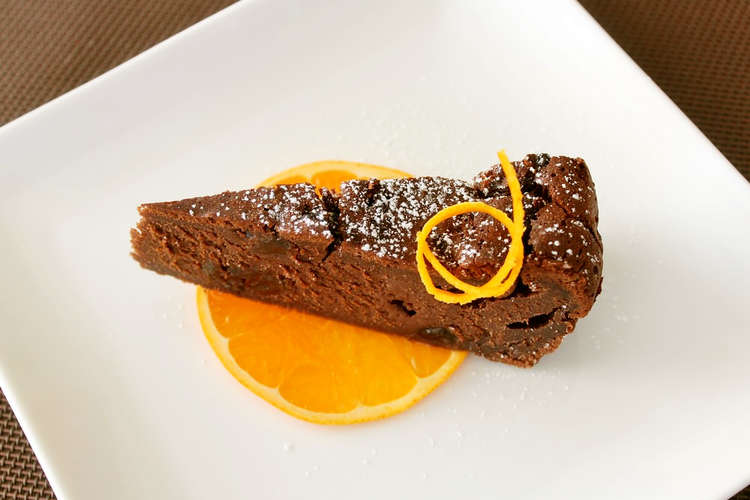 バレンタインに オレンジ香るチョコケーキ レシピ 作り方 By メトレフランセ クックパッド 簡単おいしいみんなのレシピが363万品