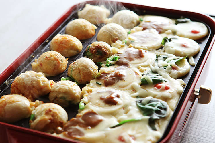 4つの味を楽しもう 変わり種たこ焼き レシピ 作り方 By アンジェ公式キッチン クックパッド 簡単おいしいみんなのレシピが351万品