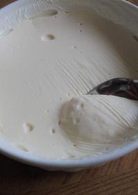 ミルクチーズクリーム（レンジ使用）