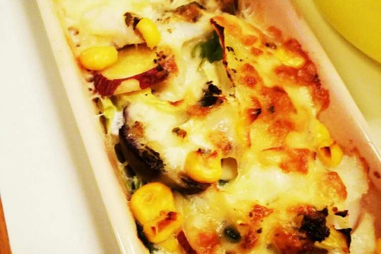 子供と一緒に 野菜のチーズ焼き レシピ 作り方 By ひたろママ クックパッド