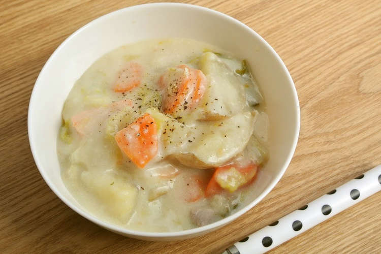 グルテンフリー 豆乳シチュー レシピ 作り方 By Mij100 クックパッド 簡単おいしいみんなのレシピが353万品