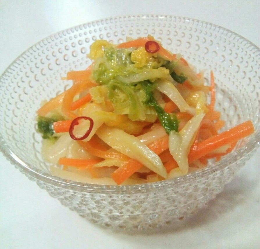 辣白菜(らーぱーつぁい)〜白菜の甘酢漬〜の画像