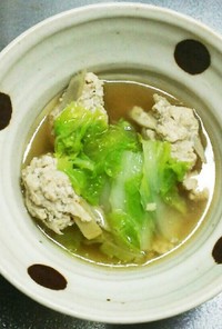 簡単☆白菜と鶏ごぼうのスープ