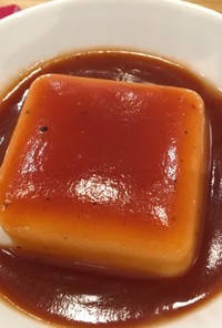 紅いあんかけ豆腐