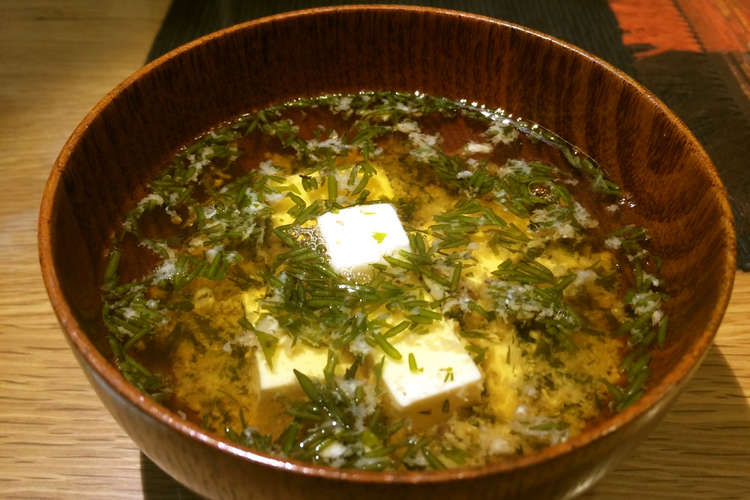 ぎばさ 長藻 あかもく の味噌汁 豆腐 レシピ 作り方 By ふたごパパ クックパッド 簡単おいしいみんなのレシピが361万品