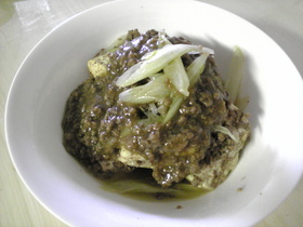簡単!ひき肉で作る☆肉豆腐☆