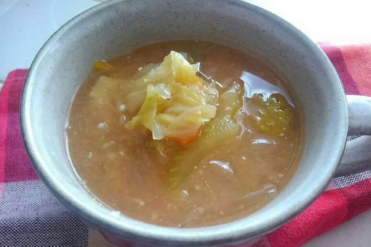 基本のスープde トマト味噌スープ レシピ 作り方 By 今ちゃんちの三姉妹 クックパッド 簡単おいしいみんなのレシピが355万品