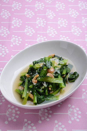 小松菜の炒め煮