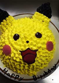 ピカチュー ケーキ☆息子の誕生日に♡