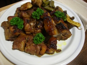 カレー風味スペアリブ