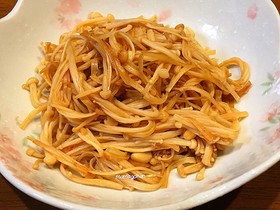 えのき茸の味ぽん炒め