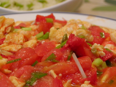 中華の定番★トマトと卵の炒め物の写真