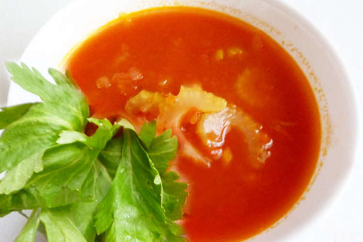 セロリとたまねぎのトマトスープ レシピ 作り方 By Liqueur クックパッド 簡単おいしいみんなのレシピが367万品
