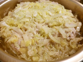簡単★キャベツと白菜の重ね煮