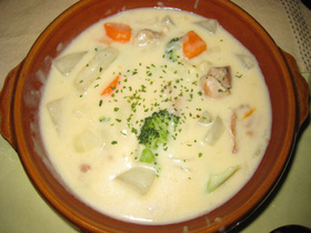 *大根と鶏肉のクリームチーズシチュー*