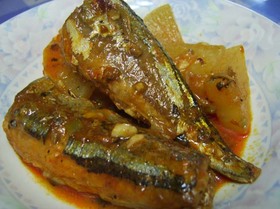 さんまと大根の煮物