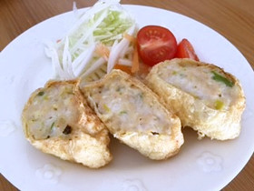高タンパク低カロリー☆おいなりさんバーグ