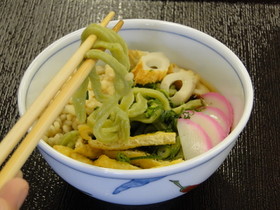 栄養満点!ブロッコリーうどん!