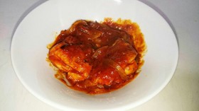 超簡単❗鶏肉と玉葱のトマトソース煮