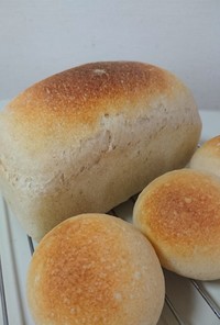HBで捏ねて簡単。自家製天然酵母パン