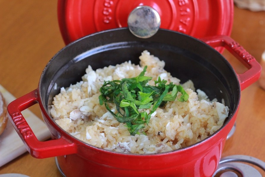 鍋炊飯☆鯛めし(土鍋やストウブで)の画像