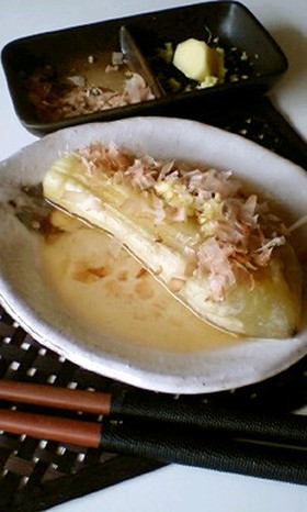 秋なすの焼きびたし♪
