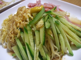 美味しい!我が家の冷やし中華とタレ
