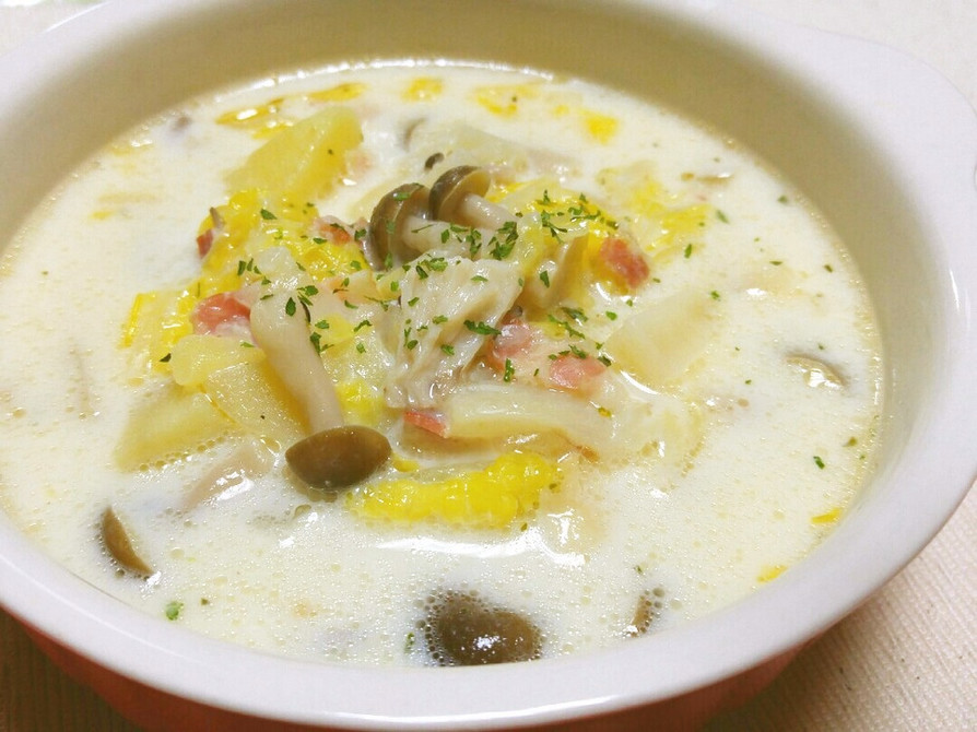 ◆白菜とベーコンのことことスープ♪◆の画像