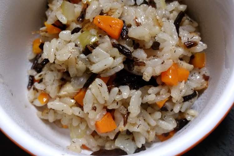 ひじきごはん 離乳食中期 レシピ 作り方 By Yuimam0223 クックパッド 簡単おいしいみんなのレシピが355万品