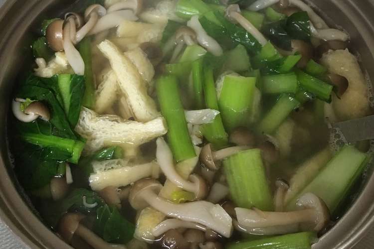 簡単汁物 レシピ 作り方 By 一文字家族 クックパッド