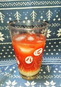 トマトジュースカルピス