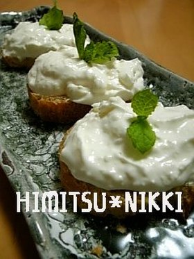 簡単☆レアチーズケーキ