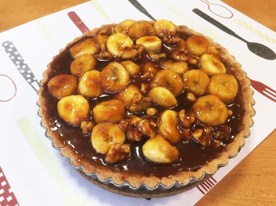 ずぼらタルトで！キャラメルバナナタルト by かかし79 【クックパッド】 簡単おいしいみんなのレシピが395万品