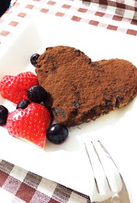 バレンタインに♡のチョコフレンチトースト