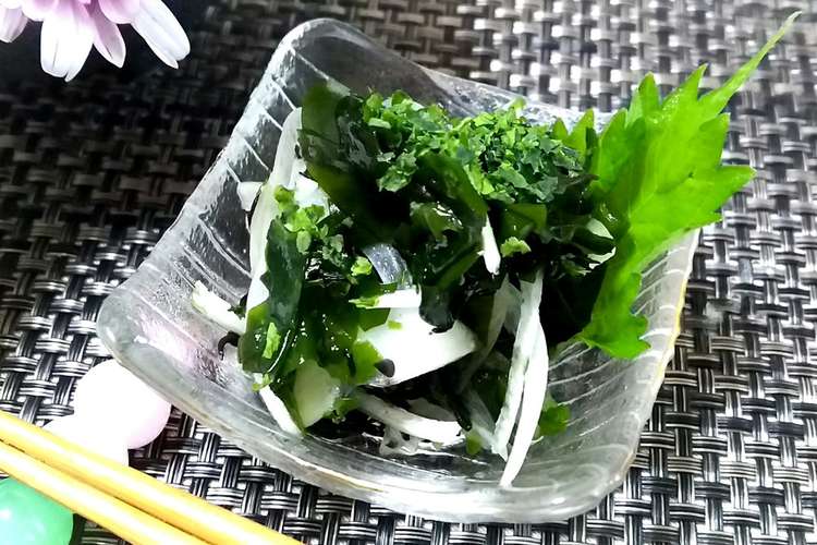 わかめとひじきの酢の物 レシピ 作り方 By 愛乙女 愛 クックパッド