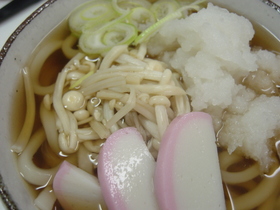 えのきでおろしうどん