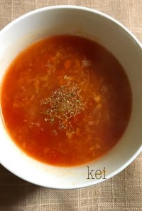 簡単☆野菜たっぷりトマトスープ