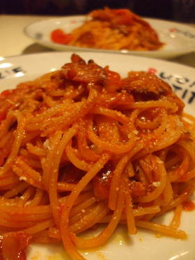 癒し系パスタ☆アマトリチャーナ