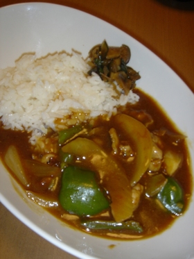 10分で!中華風カレー