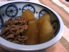 和:我が家の【大根と豚肉の煮物】