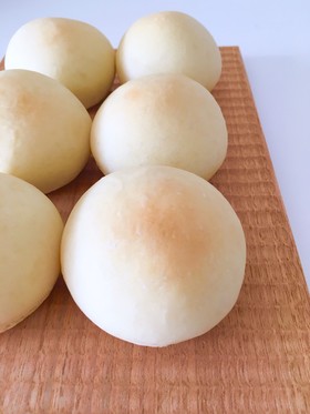 簡単☆薄力粉でシンプルパン