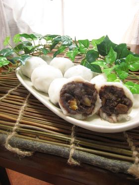 超簡単編❤団子IN栗・胡桃・餡