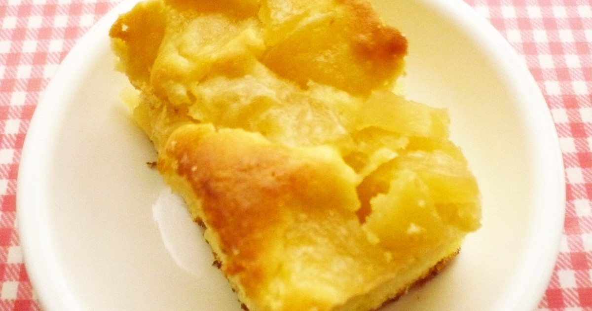 カラメルりんごのケーキ 保育園給食 レシピ 作り方 By 日野市立保育園給食 クックパッド