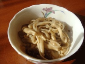 きのこのいり煮