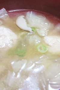 白菜スープ