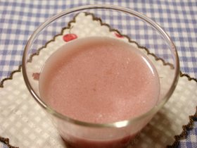 ダブルいちごの美味しいゼリー☆