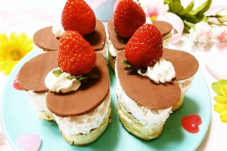 市販のスポンジケーキで簡単チョコケーキ レシピ 作り方 By とまとママ クックパッド 簡単おいしいみんなのレシピが349万品