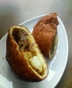 フードプロセッサーをフル活用❤カレーパン